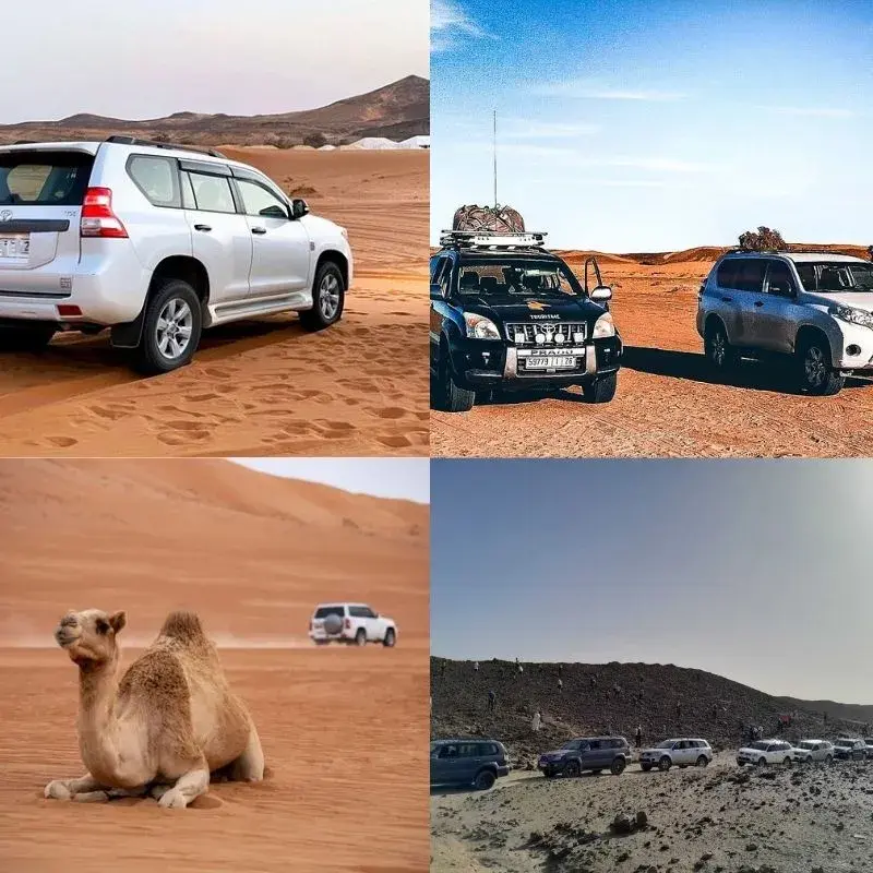 enjoy the best desert axperience and embark 4x4 desert excursion and visit nomad village and more things in merzouga desert